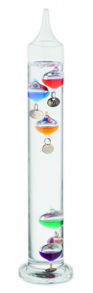Logotrade Werbegeschenke das Foto: Galileo Thermometer Glas 28cm